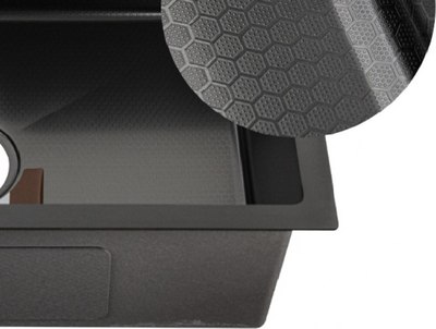 Мойка кухонная Schtoff Best Decor Black 6050