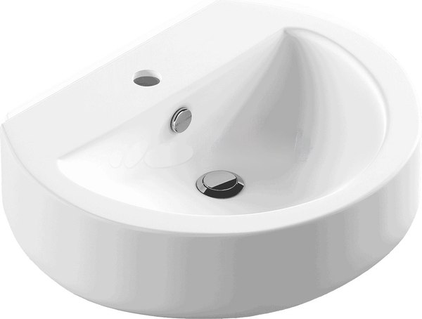 Умывальник Sanita Luxe Best ВКС / WB.PD/Best/55-C/WHT.G/S1 - фото