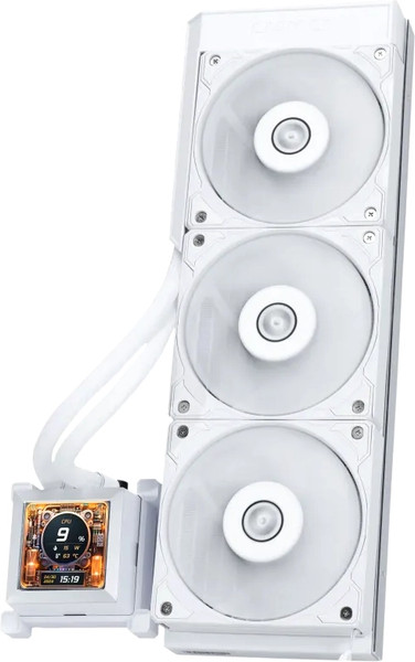 Кулер для процессора Lian Li HydroShift LCD 360S / G89.GHSLCD36SW.00 - фото