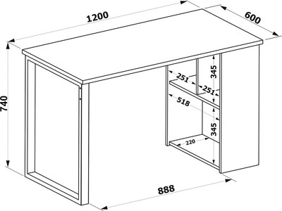 Письменный стол Сокол-Мебель СПМ-201.16