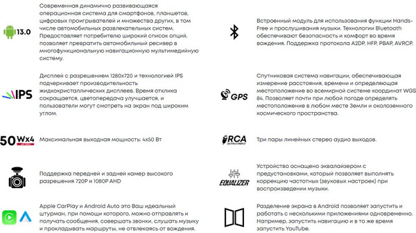 Бездисковая автомагнитола ACV ACV AD-9701