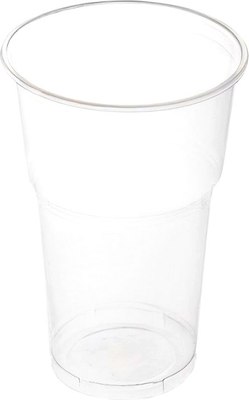 Набор одноразовых стаканов ИнтроПластика Факел 500мл - фото