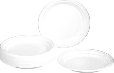 Набор одноразовых тарелок ИнтроПластика Стандарт 165 б/с - фото