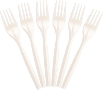 Набор одноразовых вилок ИнтроПластика Премиум - фото