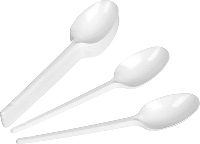 Набор одноразовых ложек ИнтроПластика Столовая - фото