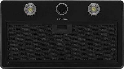Вытяжка скрытая Krona Sven 600 Black One Knob / КА-00008255