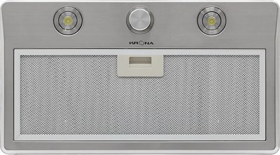 Вытяжка скрытая Krona Sven 600 Inox One Knob / КА-00008257