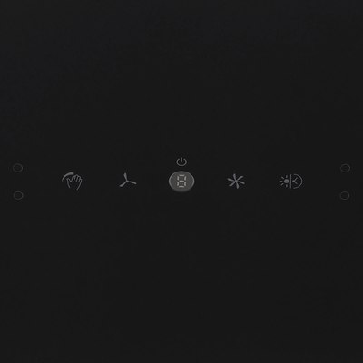 Вытяжка наклонная Krona Belinda 600 Black SGC / КА-00008253