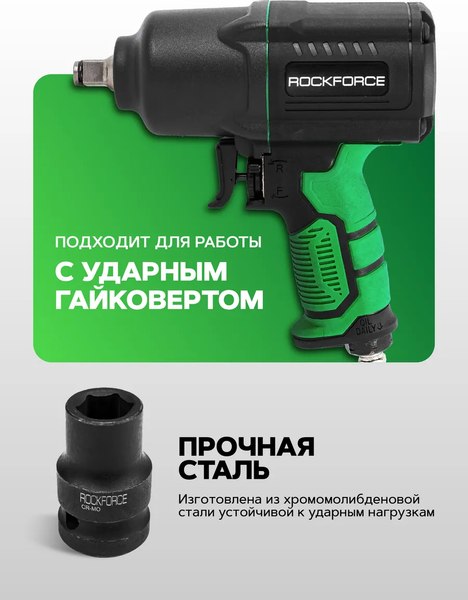 Головка слесарная RockForce RF-44512(814)