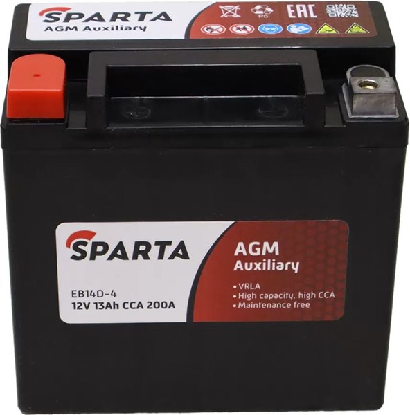 Автомобильный аккумулятор SPARTA L 12V / EB14D-4