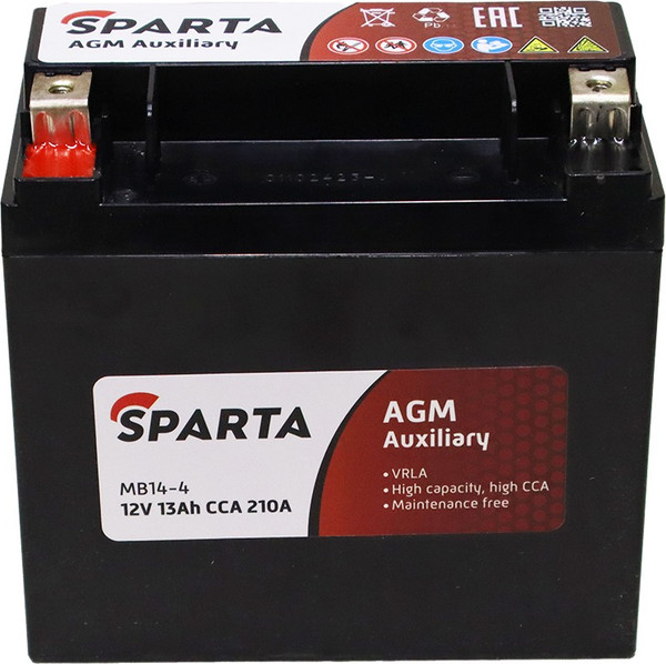 Автомобильный аккумулятор SPARTA L 12V / MB14-4
