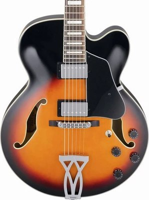 Полуакустическая электрогитара Ibanez AF75 BS