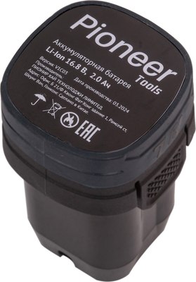 Аккумуляторная дрель-шуруповерт Pioneer CD-E1602BL-01