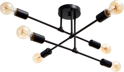 Люстра BayerLux 2544/6BK / 7152445 - фото