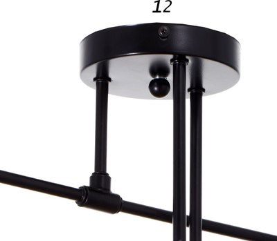 Люстра BayerLux 2544/6BK / 7152445