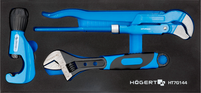 Набор губцевого инструмента Hoegert HT7G144 - фото