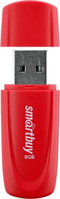 USB flash накопитель SmartBuy Scout Red 8GB (SB008GB2SCR)