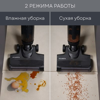 Вертикальный пылесос PLANTA PL-CW202 (сухая и влажная уборка)