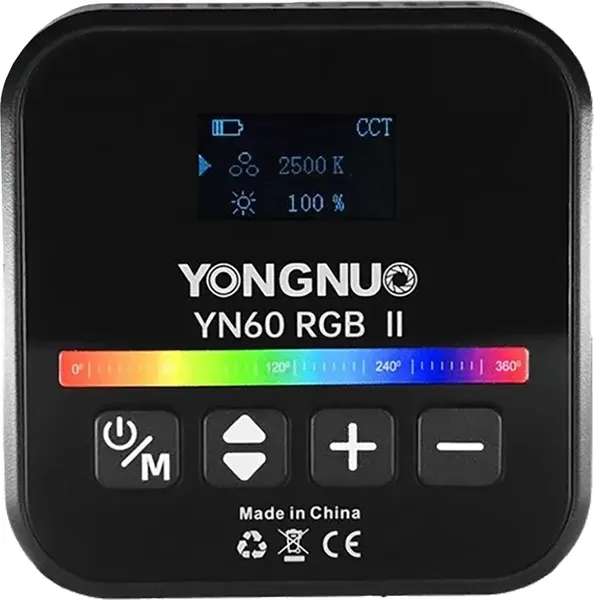 Осветитель студийный Yongnuo YN60RGB II Black - фото