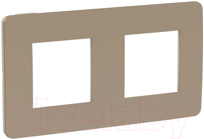 Рамка для выключателей и розеток Schneider Electric Unica NU280427 - фото