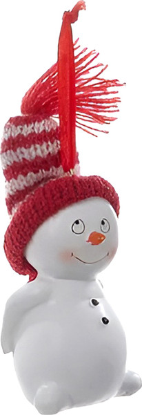 Елочная игрушка Kurt S. Adler Christmas 2024. Снеговик в шляпе / C9692 - фото