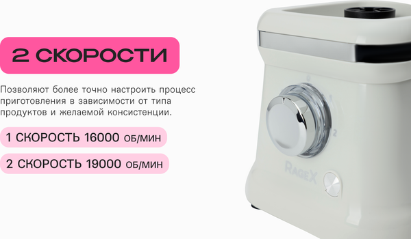 Блендер стационарный RAGEX R1501-201