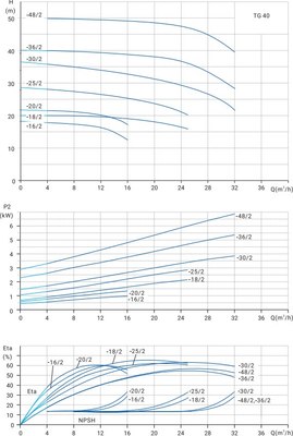 Центробежный насос Wellmix TG 40-18/2T BQQE / 12019985