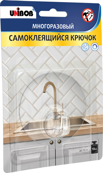 Крючок для ванной Unibob 96964 - фото