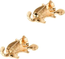 Набор брошей Meshu Cat In Flowers / MS_60495