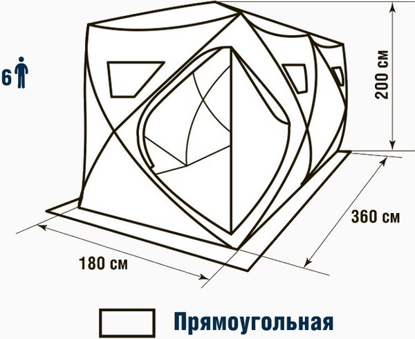 Палатка Higashi Double Winter Camo Comfort / 04138