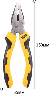 Плоскогубцы Deli EDL2006