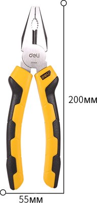 Плоскогубцы Deli EDL2008