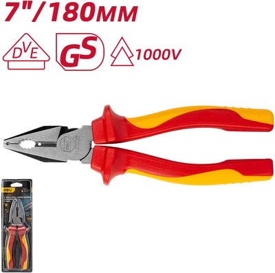 Плоскогубцы Deli EDL512007