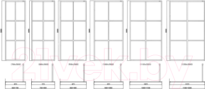 Душевая стенка RGW WA-11-B / 32101111-84