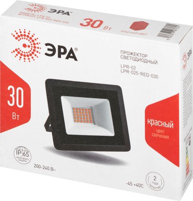 Прожектор ЭРА LPR-025-RED-030 / Б0064721