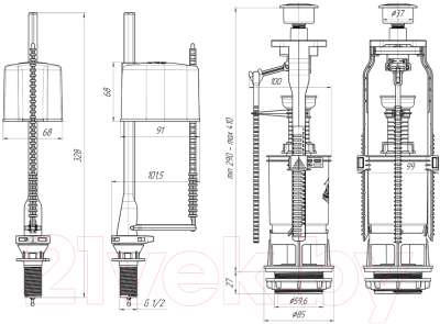 Арматура Ани Пласт WC6550