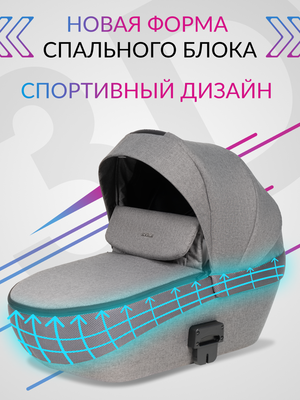 Детская универсальная коляска Farfello Molly Pro 3 в 1 MP-1