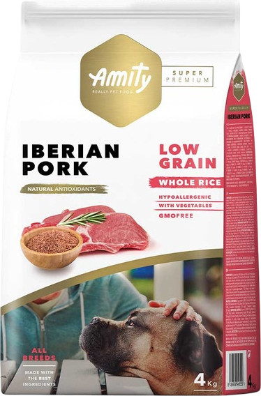 Сухой корм для собак Amity Super Premium с иберийской свининой - фото