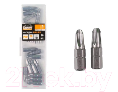 Набор бит Gepard GP3601-25 - фото