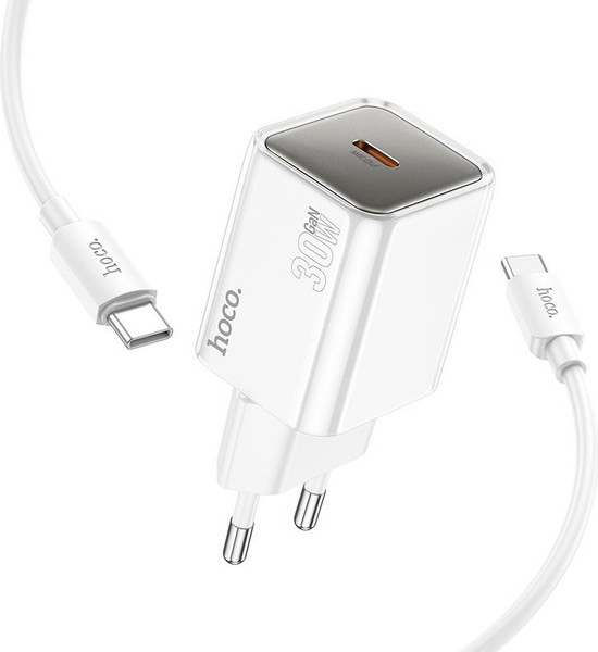 Зарядное устройство сетевое Hoco N47 PD30W Type-C - фото