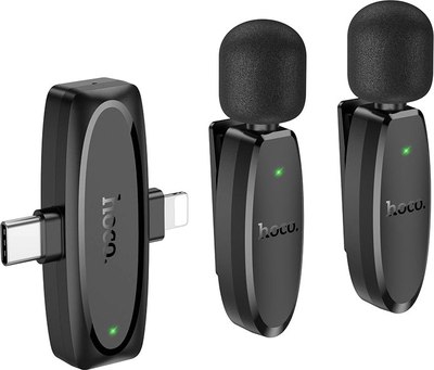 Микрофон Hoco L15 Lightning/Type-C - фото