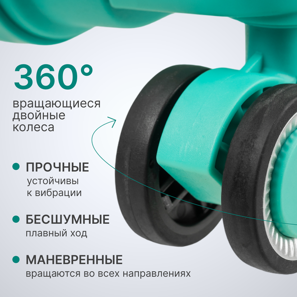 Чемодан на колесах DoubleW YF-PP02