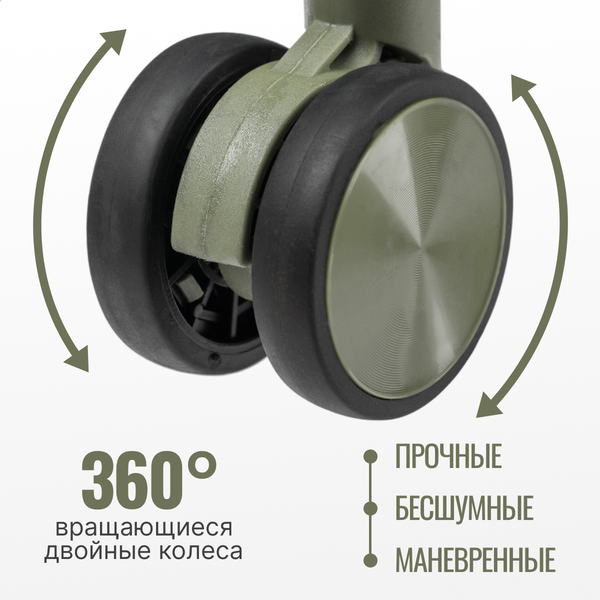 Чемодан на колесах DoubleW 088