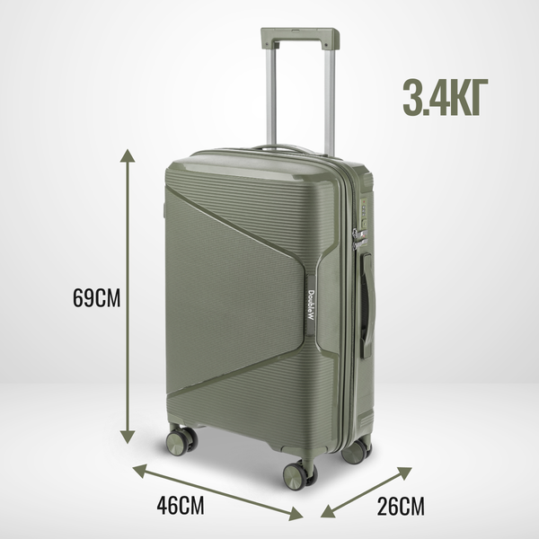 Чемодан на колесах DoubleW 088