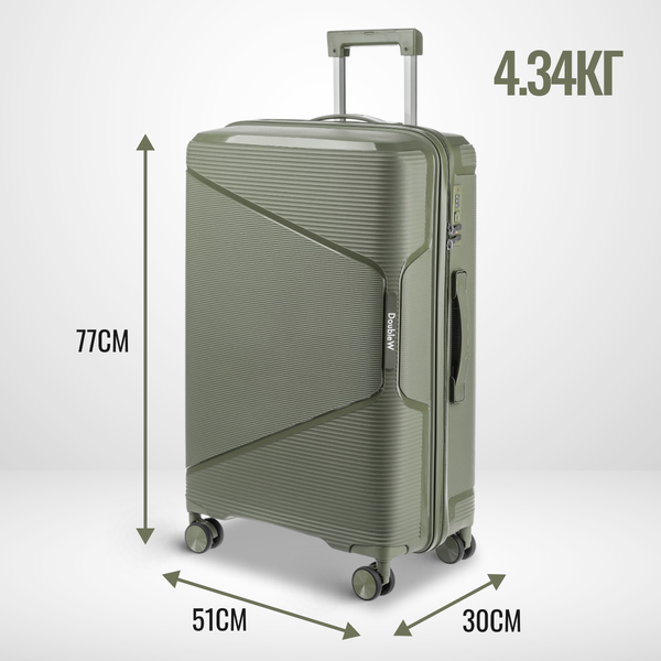 Чемодан на колесах DoubleW 088