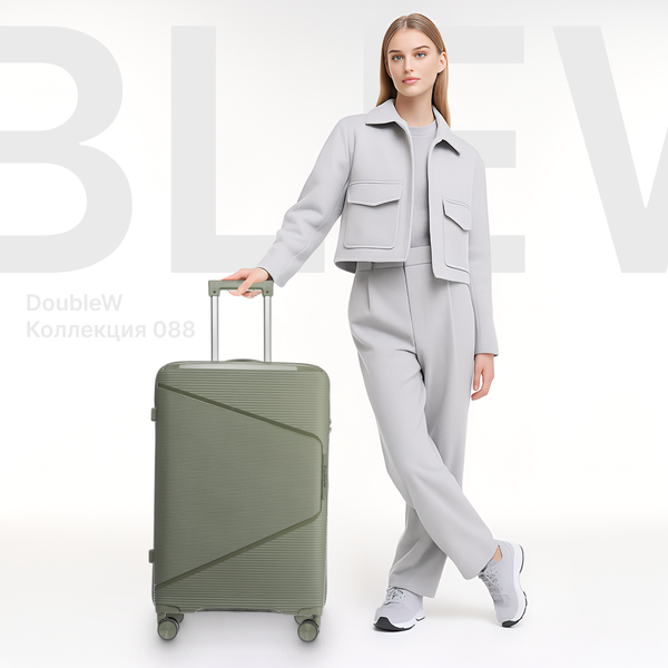 Чемодан на колесах DoubleW 088