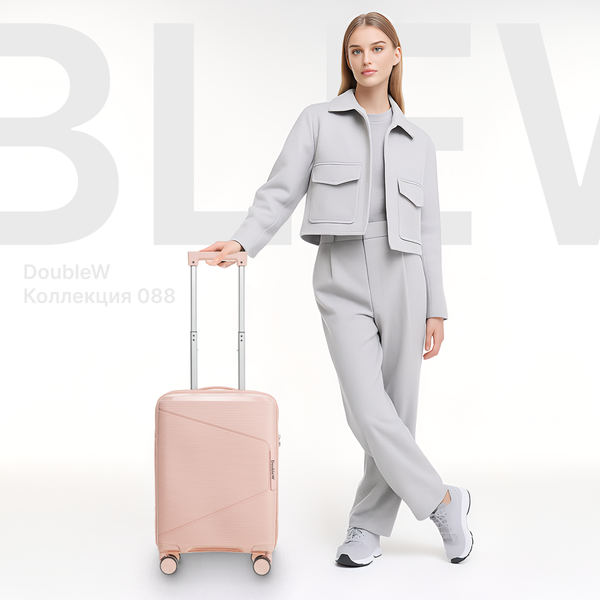 Чемодан на колесах DoubleW 088