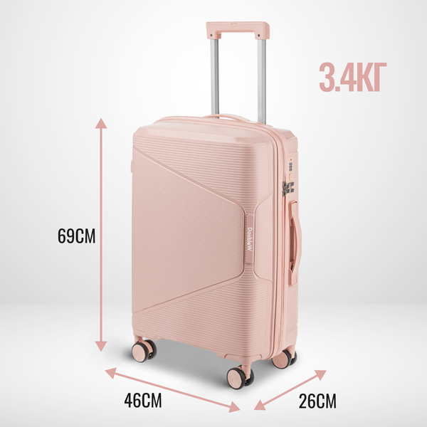 Чемодан на колесах DoubleW 088