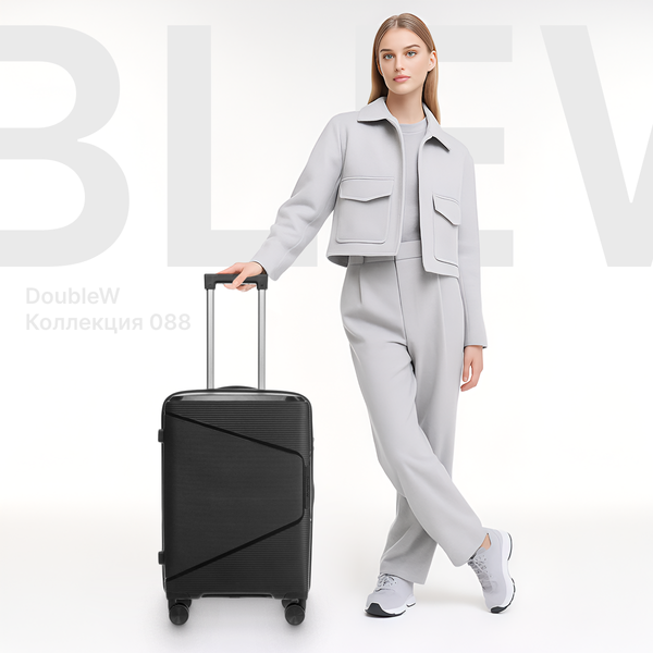 Чемодан на колесах DoubleW 088