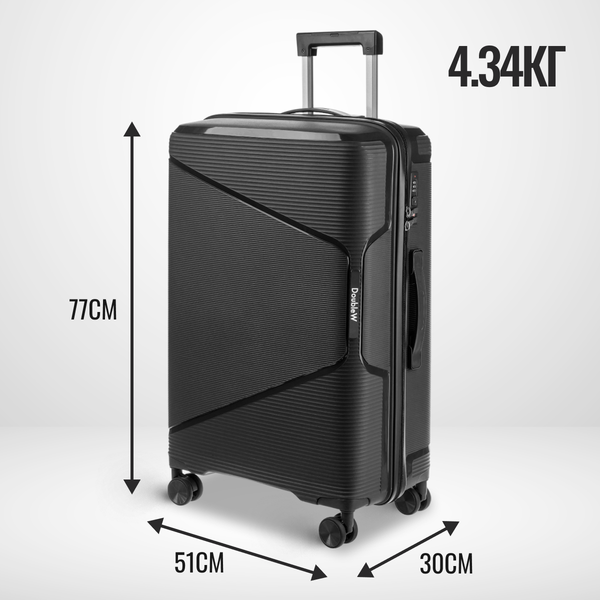 Чемодан на колесах DoubleW 088